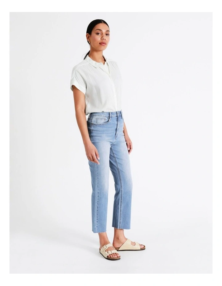 Promo π Grab Denim Recycled Blend Billie Straight Jean In Blue π₯ 8 Promo π Grab Denim Recycled Blend Billie Straight Jean In Blue π₯ - Image 6