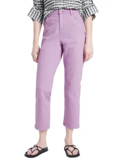 Cheap 🌟 David Lawrence Isabel Straight Leg Jean Lilac 👍