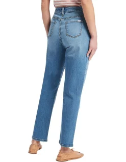 Brand new ✔️ David Lawrence Freja Mom Denim 🧨 -High Waist Denim Cry Sale unnamed file 374