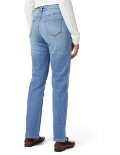 Promo ⭐ David Lawrence Amanda Eco Straight Leg ✨ -High Waist Denim Cry Sale unnamed file 378