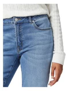 Promo ⭐ David Lawrence Amanda Eco Straight Leg ✨ -High Waist Denim Cry Sale unnamed file 379