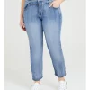 Best deal 🤩 Taking Shape Yoke Straight Leg Jean In Eden Blue Denim 😉 -High Waist Denim Cry Sale unnamed file 389
