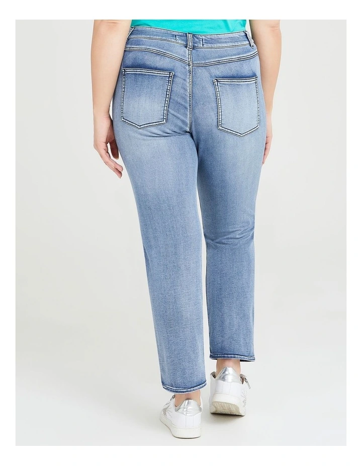 Best deal π€© Taking Shape Yoke Straight Leg Jean In Eden Blue Denim π 4 Best deal π€© Taking Shape Yoke Straight Leg Jean In Eden Blue Denim π - Image 2