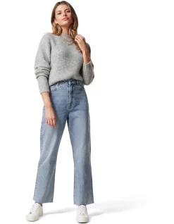 Coupon 👍 Forever New Tilly High Rise Straight Jean ✔️ -High Waist Denim Cry Sale unnamed file 411