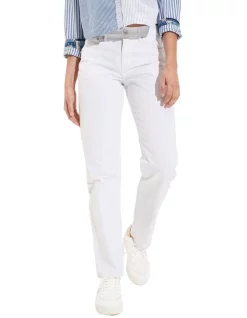 Promo ✔️ American Eagle 90s Straight Jean In Fresh White 🔥