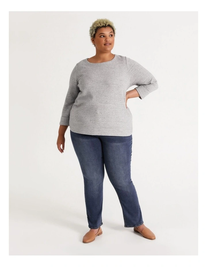 Discount π Regatta Wardrobe Staple Straight Full Length Jean Mid Wash Blue β 6 Discount π Regatta Wardrobe Staple Straight Full Length Jean Mid Wash Blue β - Image 4