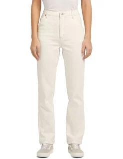 Brand new 🌟 Riders By Lee Hi Straight Long Carpenter 👖 Jeans In Vintage White ⭐