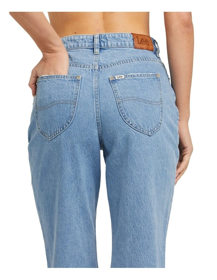 Best Sale π Lee High Straight 80 Jean In Resurgence π 6 Best Sale π Lee High Straight 80 Jean In Resurgence π - Image 4