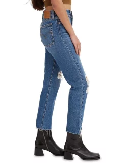 Flash Sale 😍 Levi's Wedgie Straight 👖 Jeans In Indigo 👍 -High Waist Denim Cry Sale unnamed file 511
