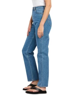 Discount 🔥 Lee High Straight 80 👖 Jeans Studio Blue ❤️ -High Waist Denim Cry Sale unnamed file 529