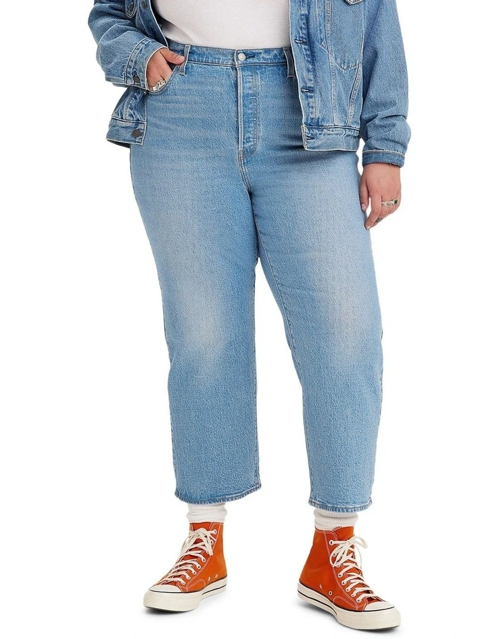Buy ๐ Levi's Curve Ribcage Straight Ankle ๐ Jeans In Light Indigo Blue โค๏ธ 3 Buy ๐ Levi's Curve Ribcage Straight Ankle ๐ Jeans In Light Indigo Blue โค๏ธ