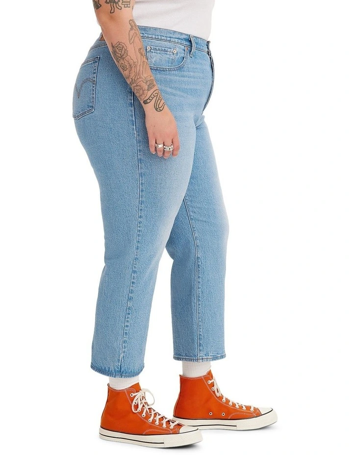 Buy ๐ Levi's Curve Ribcage Straight Ankle ๐ Jeans In Light Indigo Blue โค๏ธ 4 Buy ๐ Levi's Curve Ribcage Straight Ankle ๐ Jeans In Light Indigo Blue โค๏ธ - Image 2