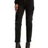 Deals 🥰 Lauren Ralph Lauren Patchwork Relaxed Tapered Jean In Black 🔔