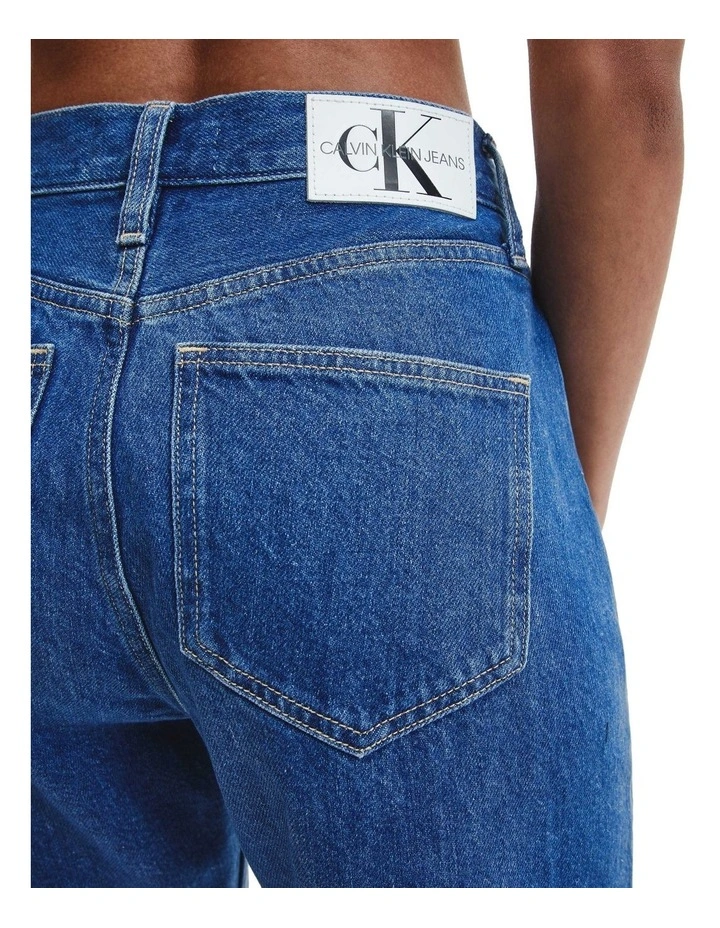 Outlet β€οΈ Calvin Klein π Jeans High Rise Straight Ankle Jean Medium Blue π 5 Outlet β€οΈ Calvin Klein π Jeans High Rise Straight Ankle Jean Medium Blue π - Image 3