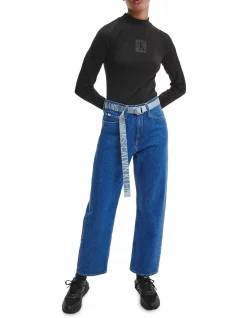 Outlet β€οΈ Calvin Klein π Jeans High Rise Straight Ankle Jean Medium Blue π 10 Outlet β€οΈ Calvin Klein π Jeans High Rise Straight Ankle Jean Medium Blue π -High Waist Denim Cry Sale unnamed file 558