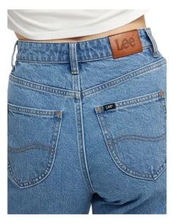 Best Sale 😉 Lee High Straight 👖 Jeans Cosmic Indigo ⌛ -High Waist Denim Cry Sale unnamed file 570