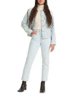 Best Pirce ⭐ Levi's Wedgie Straight 👖 Jeans Think Outside The Box 🎉