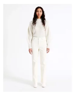 Budget 🥰 Vero Moda Kithy High Rise Straight Cord Pants Cream 🛒 -High Waist Denim Cry Sale unnamed file 606