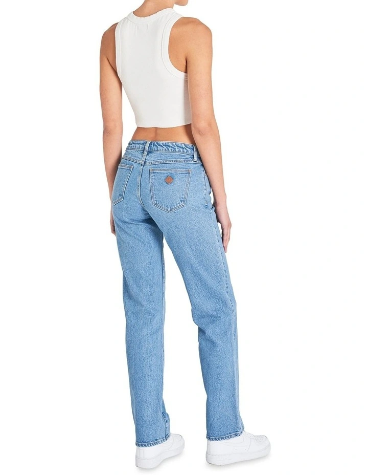 Coupon π Abrand π Jeans A 99 Low Straight Jean Debbie Mid Blue π 4 Coupon π Abrand π Jeans A 99 Low Straight Jean Debbie Mid Blue π - Image 2