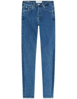 Hot Sale 🤩 Calvin Klein 👖 Jeans High Rise Skinny Jean Denim Medium 💯 -High Waist Denim Cry Sale unnamed file 653