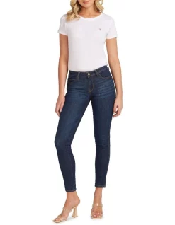 Brand new ✔️ Guess Curve X 👖 Jeans In Dark Denim ✨ -High Waist Denim Cry Sale unnamed file 657