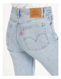 Brand new 👍 Levi's Wedgie Fit Straight Leg Jean Light Blue ⌛ -High Waist Denim Cry Sale unnamed file 66