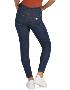Budget 💯 Guess 1981 Skinny Jean In Dark Blue 😀 -High Waist Denim Cry Sale unnamed file 668