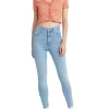 Hot Sale 😉 Levi's Mile High Super Skinny 👖 Jeans In Light Blue ✔️ -High Waist Denim Cry Sale unnamed file 672