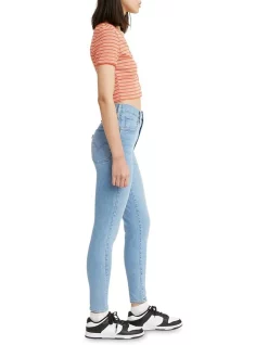 Hot Sale 😉 Levi's Mile High Super Skinny 👖 Jeans In Light Blue ✔️ -High Waist Denim Cry Sale unnamed file 674