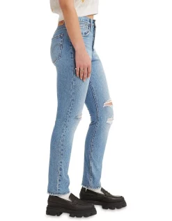 Flash Sale 😀 Levi's 501 Skinny 👖 Jeans In Indigo ❤️ -High Waist Denim Cry Sale unnamed file 677