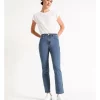 Top 10 🛒 Grab Denim Harper High Rise Full Length Straight Jean Arizona Mid Blue 🥰 -High Waist Denim Cry Sale unnamed file 68