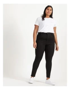 Best Pirce ❤️ Levi's Curve Mile High Super Skinny 👖 Jeans Black 🌟 -High Waist Denim Cry Sale unnamed file 694