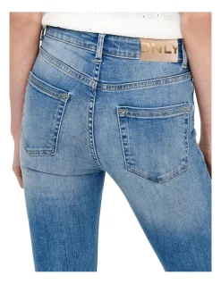 Cheapest 🔔 ONLY Blush Life 👖 Jeans In Light Blue Denim ⭐ -High Waist Denim Cry Sale unnamed file 701