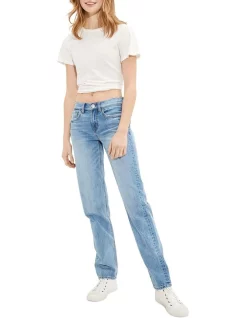 Promo π American Eagle Low Rise 90s Straight Jean In Blue π₯°