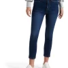 Best Pirce ⌛ Forever New Bella Cropped High Rise Split Hem Jean In Blue 🧨 -High Waist Denim Cry Sale unnamed file 756