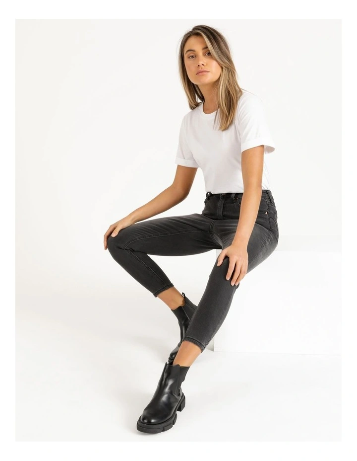 Deals 𧨠Grab Denim Olivia Crop High Rise Skinny Jean Washed Black π€© 7 Deals 𧨠Grab Denim Olivia Crop High Rise Skinny Jean Washed Black π€© - Image 5