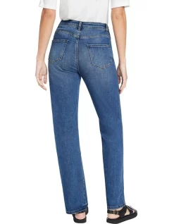 Top 10 🎁 David Lawrence Idele Relaxed Jean In Blue 🎁 -High Waist Denim Cry Sale unnamed file 77