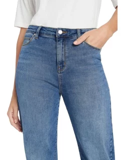 Top 10 🎁 David Lawrence Idele Relaxed Jean In Blue 🎁 -High Waist Denim Cry Sale unnamed file 78