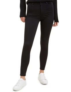 Deals ⌛ Seed Heritage Core High Waist Skinny Jean Black 🧨