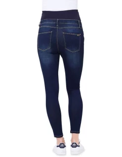 Brand new ✨ Ripe Rebel Ankle Grazer Jegging In Indigo 🌟 -High Waist Denim Cry Sale unnamed file 843