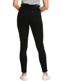 Best Pirce 🧨 Lee High Licks Crop Skinny Jean Primo Black 👏 -High Waist Denim Cry Sale unnamed file 855