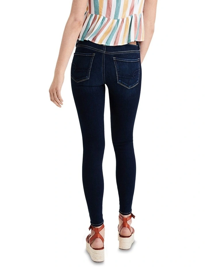 Cheap 𧨠American Eagle Ne(x)t Level Low Rise Jegging In Dark Denim ⨠4 Cheap 𧨠American Eagle Ne(x)t Level Low Rise Jegging In Dark Denim ⨠- Image 2