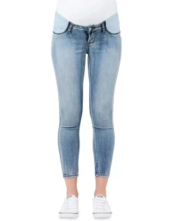 Flash Sale π Ripe Isla Ankle Grazer Jegging In Pale Blue π