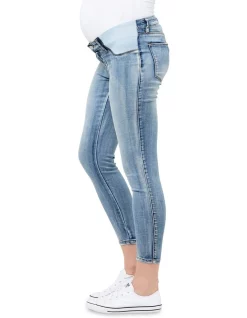 Flash Sale 🌟 Ripe Isla Ankle Grazer Jegging In Pale Blue 🎁 -High Waist Denim Cry Sale unnamed file 930