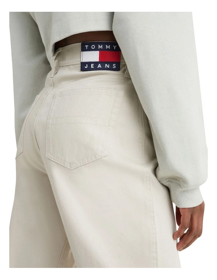 New π Tommy π Jeans Betsy Mid Rise Loose In Stony Beige π 6 New π Tommy π Jeans Betsy Mid Rise Loose In Stony Beige π - Image 4