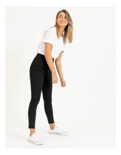 Outlet 😍 Riders By Lee Hi Rider High Waisted Skinny Jean Ex Black 🔥 -High Waist Denim Cry Sale unnamed file 942